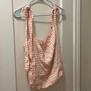 Printed reformation top, never worn, but took off tags 😥